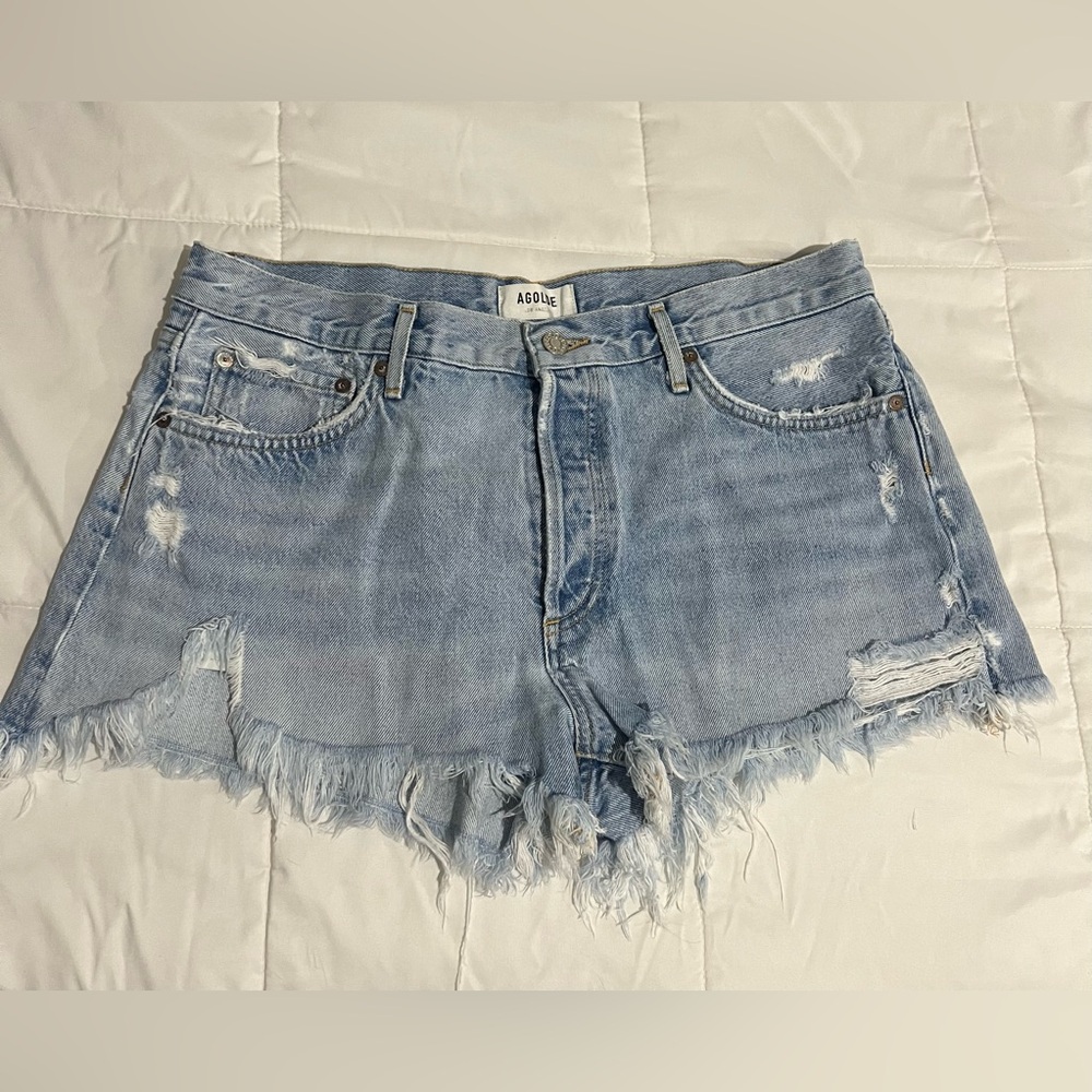 AGOLDE PARKER VINTAGE CUT OFF SHORT-SWAPMEET